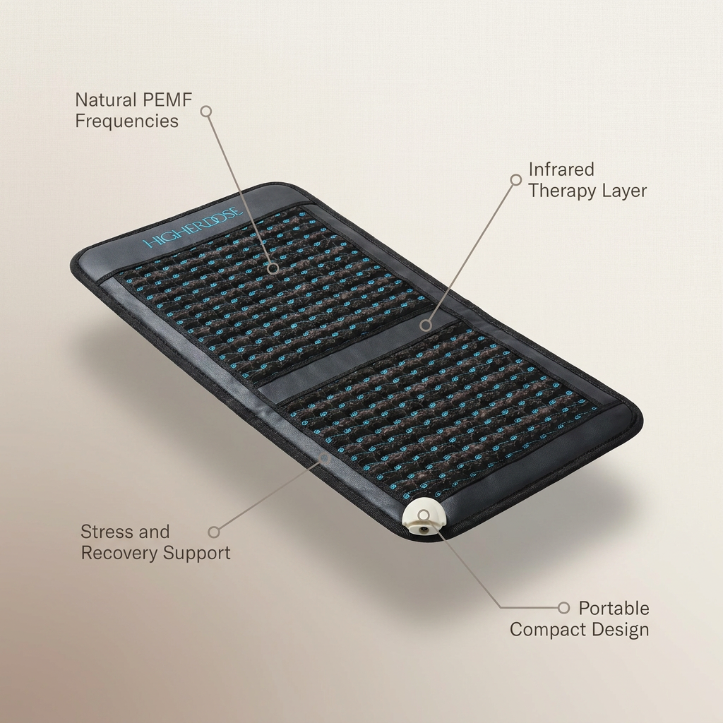 Infrared PEMF Go Mat — Lifestyle