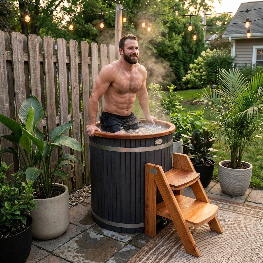 Cold Therapy 1 Person Ice Bath 118 Gallon Cold Plunge 37.5" X 33.25" feature_1